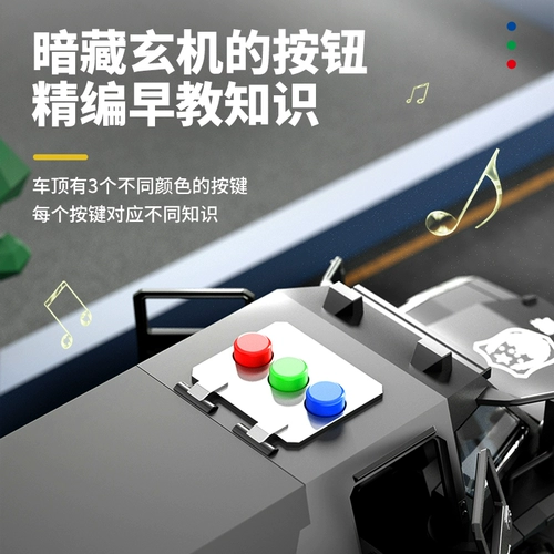 Большая полицейская машина, игрушечная машина для мальчиков, внедорожная реалистичная инерционная скорая помощь, дорожная полиция