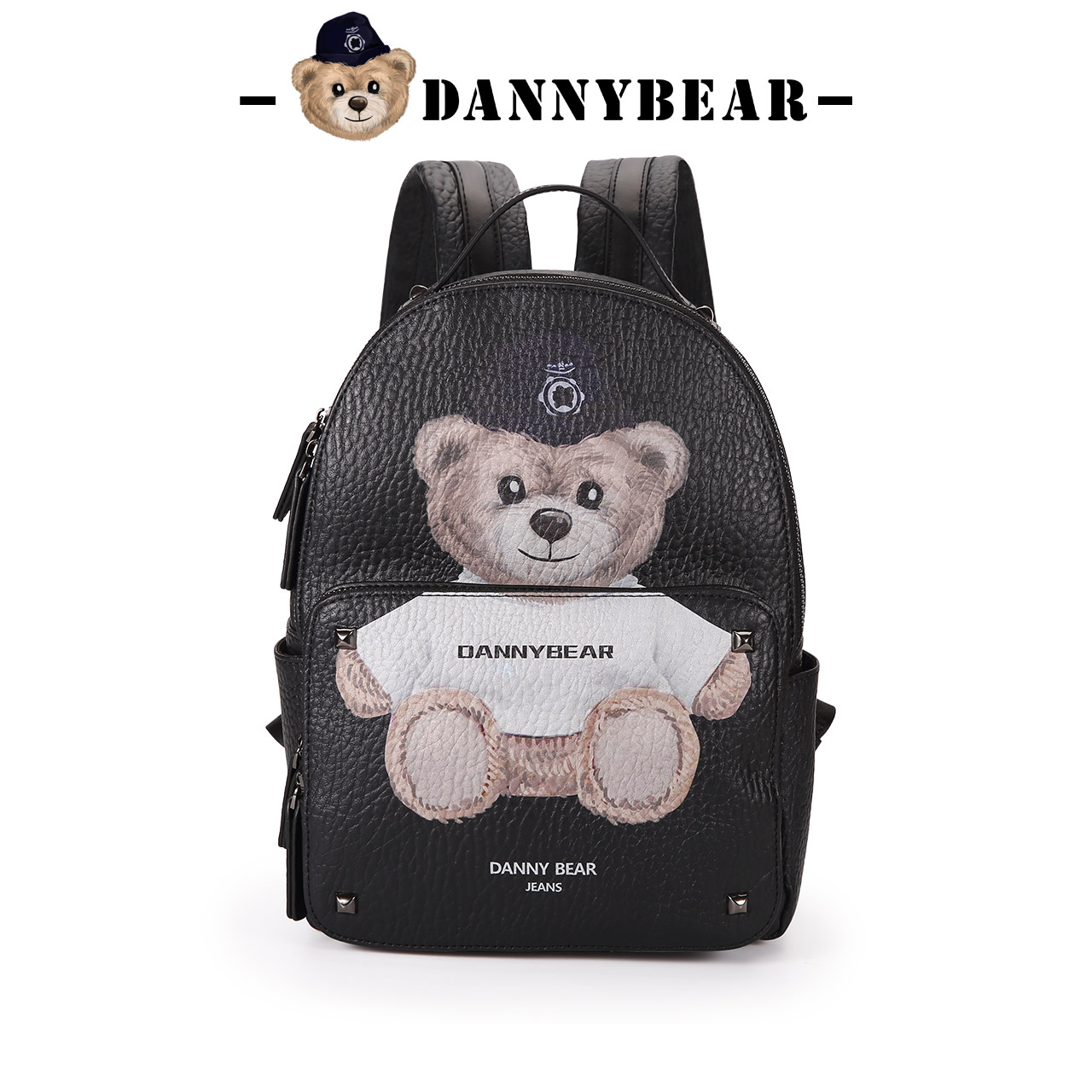 【烈儿宝贝直播间】DANNYBEAR经典坐姿熊双肩包套装