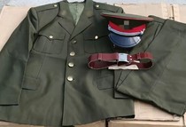 Inventory old summer suit men Vanli button suit in spring and autumn clothing collection of old nostalgic clothing