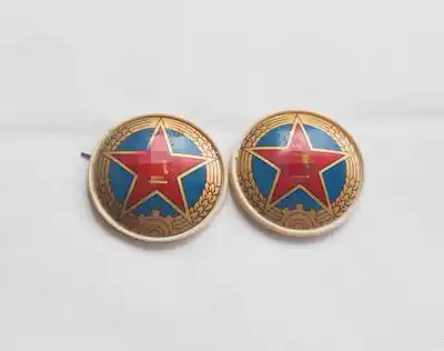 Old hat badge last century retired 87 style training hat cap badge old goods collection military fan hat badge souvenir