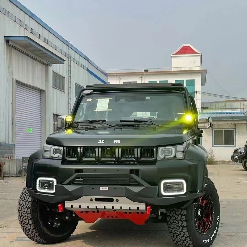 18-24 Models Beijing Bj40 Special Thunder Racing Bumper Off-Road Modification Front and Rear Bumper Anti-Collision Upgrade Kit