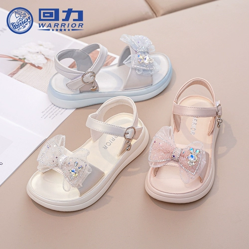 Warrior, детские сандалии для принцессы, спортивная пляжная обувь, повседневная обувь, тренд сезона