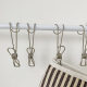 Ins stainless steel clip storage and finishing hook