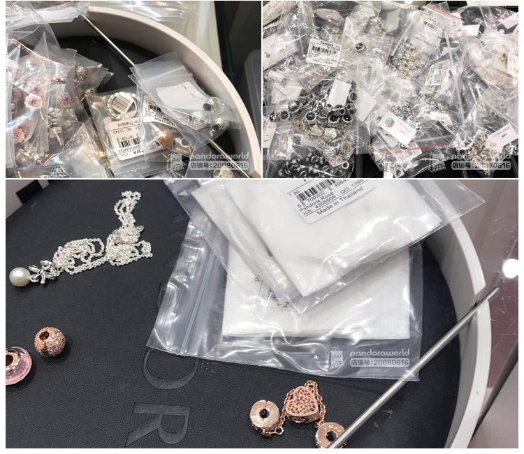 Bague PANDORA    en Matiere mixte - Ref 3089621 Image 9
