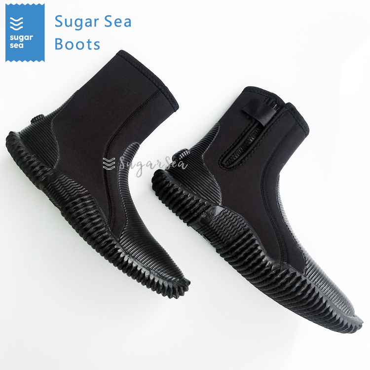 Dive Bots 5mm High Cylinder Diving Boots Diving Shoes Warm Non-slip Boots