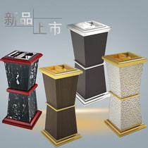 Square cone seat floor ash bucket hotel lobby hotel building elevator entrance corridor Trash Bin Bin Bin commercial