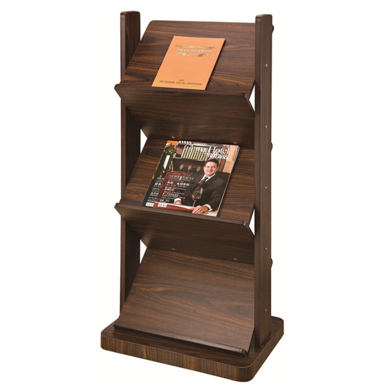 Double-sided high-end newspaper rack, display rack, data rack, file rack, magazine rack, publicity rack, newspaper rack