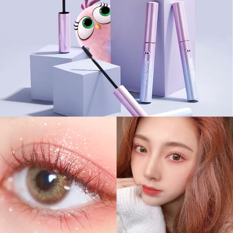 Judydoll Orange Blossom Shaped Slim color mascara waterproof and blue Angry Birds Red Wine Chocolate