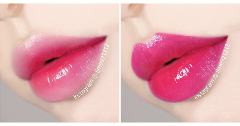Hàn Quốc truy cập 17 năm mới Yue thơ phong cách môi men camellia hydrating son bóng son bóng nhuộm môi lỏng 	son bóng môi	