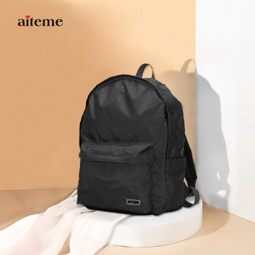 aiteme Сумка подходит для мужчин и женщин, школьный рюкзак, портативный ноутбук для путешествий для отдыха, японские и корейские, простой и элегантный дизайн