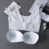 Yumei cotton quấn ngực áo thể thao ống đồ lót nữ không có vòng thép làm đẹp lưng áo ngực tụ tập chống ánh sáng áo ngực dây rút Ống