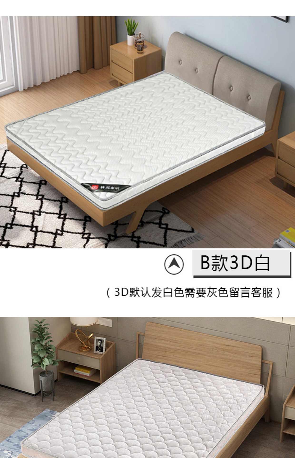 Tự nhiên cọ dừa nệm mat 1,8 m 2m 1,5m đúp mủ cọ trẻ em gập lại giá rẻ cứng nhắc - Nệm nệm gòn ép