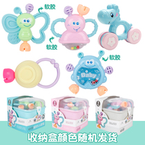 Baby toys 0-1 year old children early education hand rattle Bell newborn 0-6-12 months baby tooth gel set