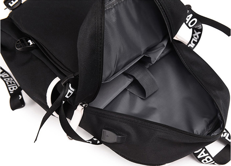 Fox quỷ ít màu đỏ mẹ bag trắng oriental trăng sớm Tushan Susu phim hoạt hình anime nam giới và phụ nữ sinh viên ba lô sticker hoạt hình