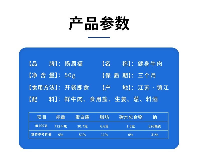 健身牛肉即食五香卤牛肉熟食高蛋白零食肉食