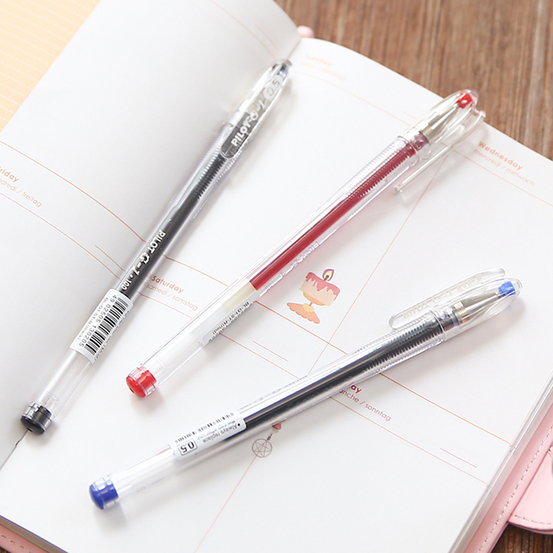 Japan PILOT BLOT G1 neutral pen student signed pen black 0 5mm with a large capacity test pen