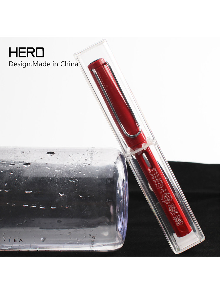 Student-specific hero pen 359 primary school student third grade fourth grade gift gift ink sac suction dual-use Hero brand official flagship store official pen sac ink suction universal sketch