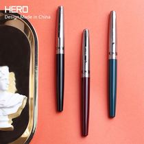 HERO hero art pen pen elbow Hero pen old classic nostalgic old squeeze pinch ink practice