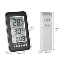 New indoor and outdoor thermometer wireless thermometer home refrigerator freezer size memory