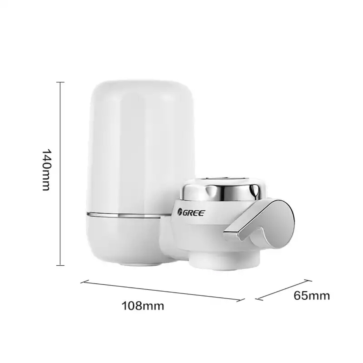 Gree faucet water purifier household direct drinking tap water filter kitchen filter GLUFM-90-A