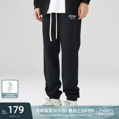 Спортивные штаны, утепленные повседневные брюки, в американском стиле