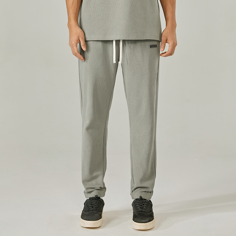 CHINISM 2022SS CH Waffle Sports Sweatpants Men's Fashion Brand Loose Fall Wash Beauty Trend Casual Pants