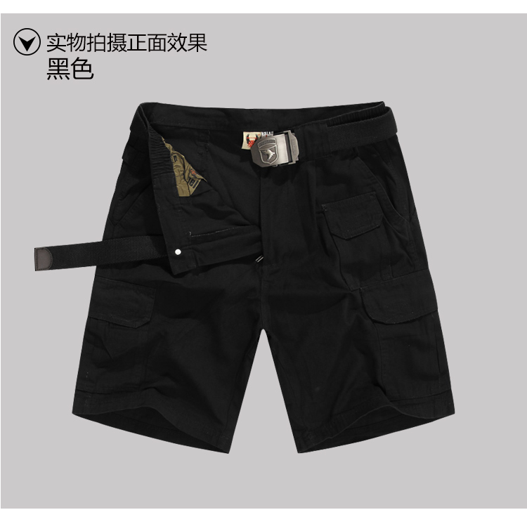 Wild Survival Fan ngoài trời Quân đội Trang phục Quần short nam Quần yếm Quần Cotton xanh lục # MDK511 军 迷 - Những người đam mê quân sự hàng may mặc / sản phẩm quạt quân đội nón bộ đội