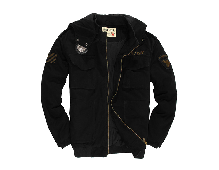 Wild Survival Army Fan Trang phục ngoài trời Nam Air Division Division Áo khoác bông giản dị Áo khoác bông Phong cách mới - Những người đam mê quân sự hàng may mặc / sản phẩm quạt quân đội thắt lưng quân đội