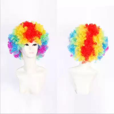 Color explosion head color running event special headgear