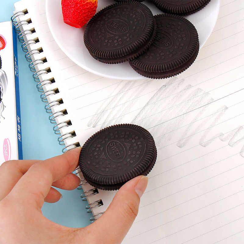 Oreo Sandwich Cookie Eraser ins Creative Snack Simulation Eraser Clean Low Residue Student Stationery