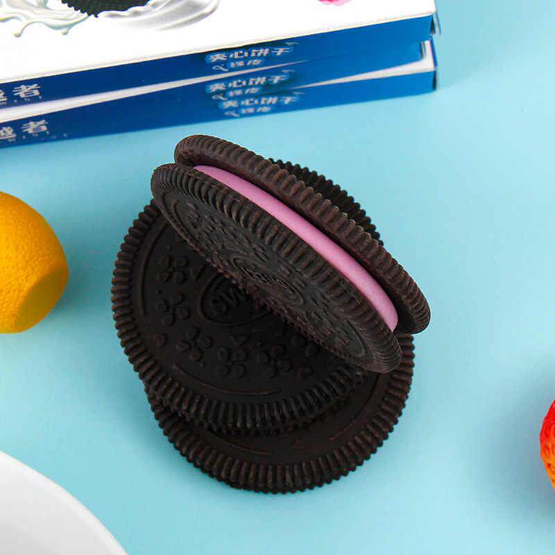 Oreo Sandwich Cookie Eraser ins Creative Snack Simulation Eraser Clean Low Residue Student Stationery
