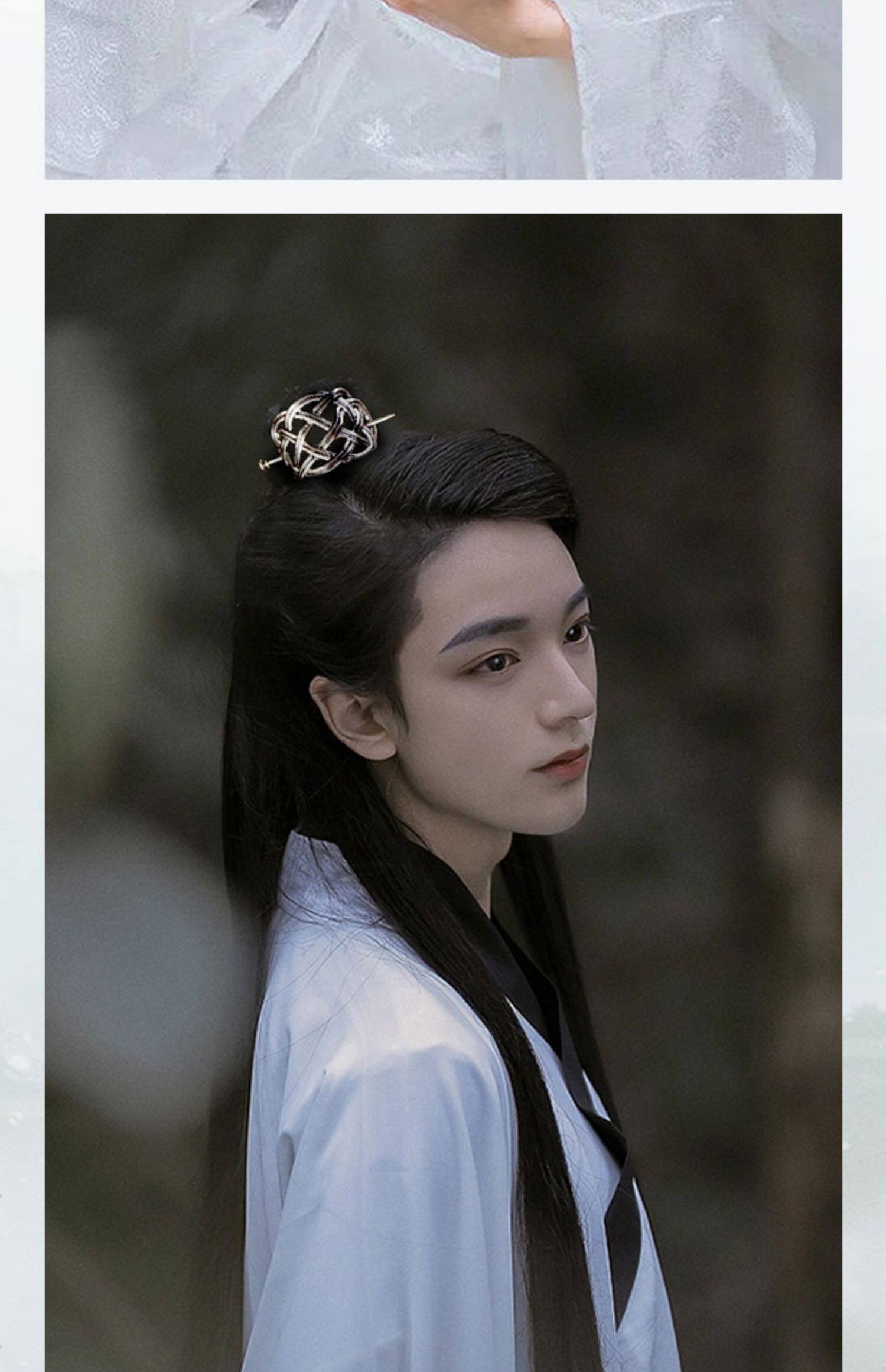 汉服发冠古装男士束发头饰男女发簪日常古风发饰摄影演出古装配饰-阿里巴巴