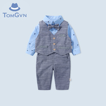 Tommy Gaven kids clothes year birthday dinner gown three sets of gentlemen suits mens baby handsome mens suit