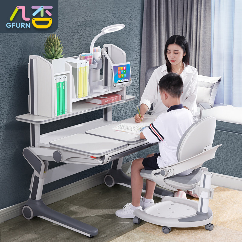 Several No Child Learning Table Students Home desk Students book table and chairs Lift Homework Table Suit