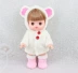 Milu búp bê phụ kiện quần áo Xiaomei Le cho mùa đông sang trọng áo hình gấu mô hình áo khoác đầy đủ 56 búp be elsa Búp bê / Phụ kiện