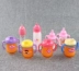 Phụ kiện búp bê Milu Magic Chai nước trái cây Chai sữa dạng lỏng sẽ trở nên ít chai hơn 56 nhà búp bê Búp bê / Phụ kiện