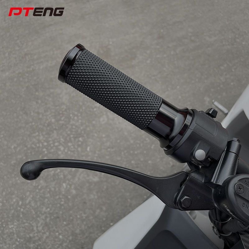 Suitable for Honda Zuma Ube S07 No. 9 Electric Vehicle Modified Handlebar Rubber Aluminum Alloy Anti-Slip Throttle Handle Cover