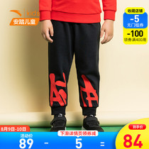 Anta childrens sports pants 2019 autumn new childrens pants boys pants 3-6 years old baby casual closed trousers