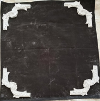 Manufacturer Direct European-style Gypsum Decoration Flowers Ceiling Decoration Gypsum Flower Background Wall Decoration Plaster Thread Corner Flowers can be set