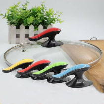 Universal stainless steel glass pot lid handle top hat accessories top bead lid head cap can stand anti-scalding handle handle
