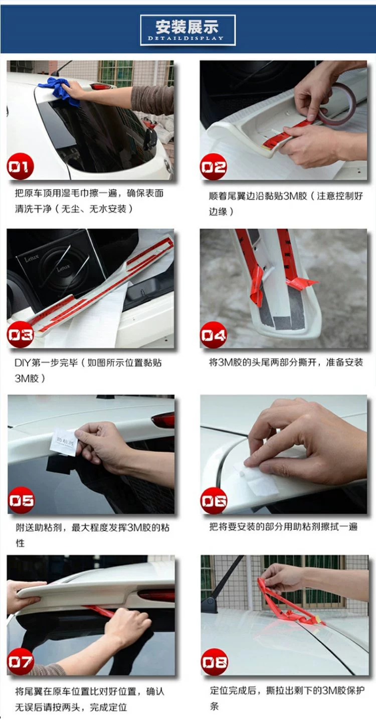 Áp dụng cho 10-13 mẫu xe Volkswagen Golf 6 sửa đổi 6 chiếc golf6 ABT sơn đuôi - Sopida trên