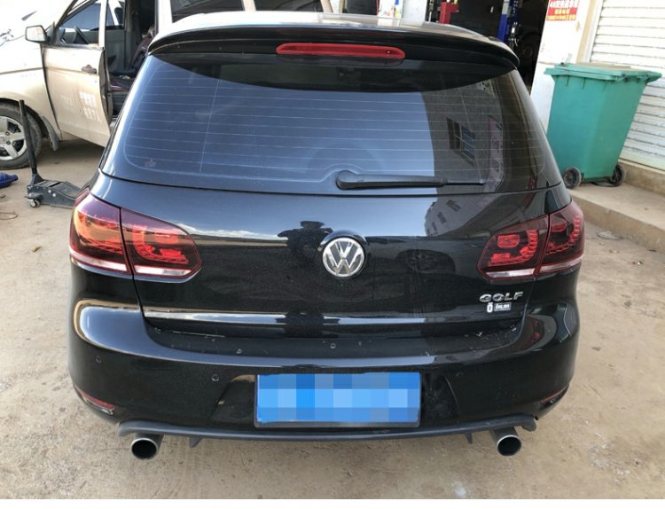 Áp dụng cho 10-13 mẫu xe Volkswagen Golf 6 sửa đổi 6 chiếc golf6 ABT sơn đuôi - Sopida trên cánh lướt gió civic