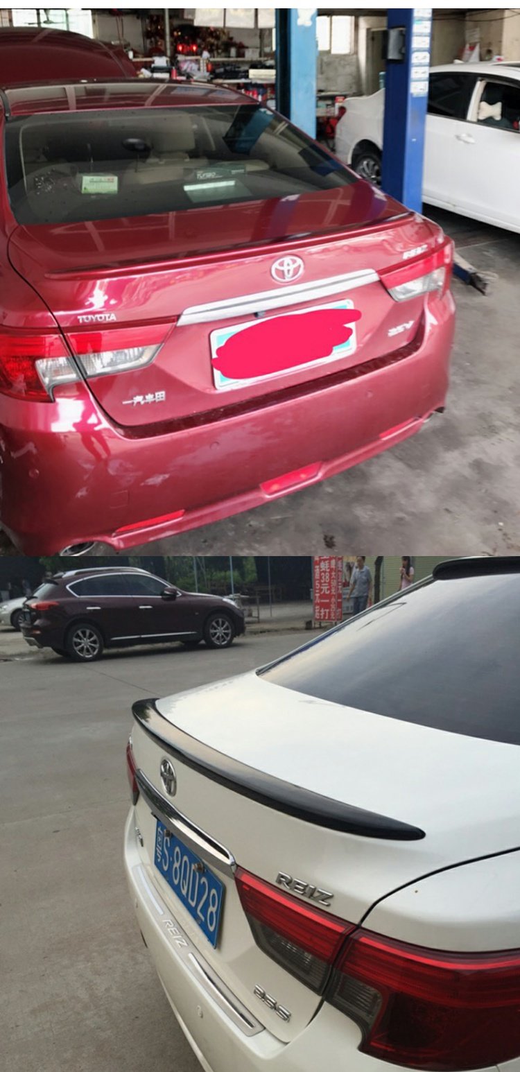 10-16 mới Ruizhi đuôi sửa đổi Reitz phía trên cánh sau kính cố định cánh ngang áp lực nhỏ đuôi với sơn - Sopida trên Cánh gió ô tô đẹp