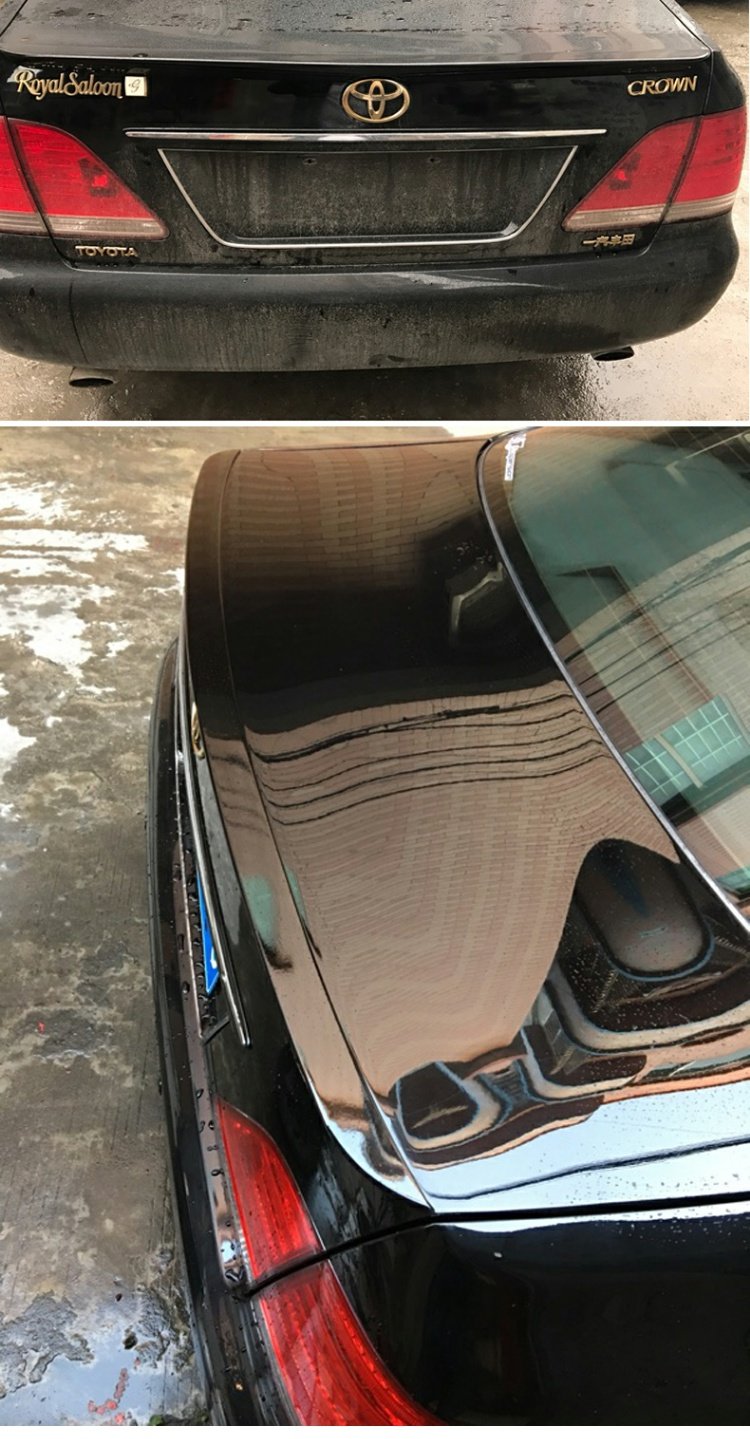 04-09 Toyota Crown đuôi 12 thế hệ áp lực đuôi cánh 08 đuôi vương miện cũ sửa đổi đặc biệt đuôi nhỏ - Sopida trên cánh lướt gió ô tô