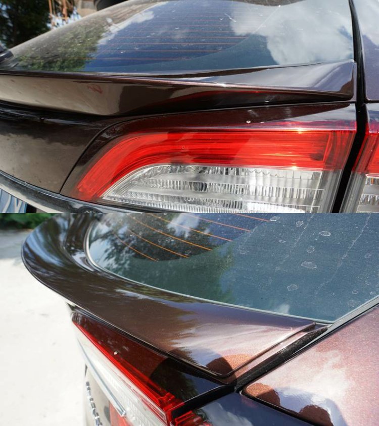 Honda Crown Road sửa đổi đuôi sơn mà không cần đấm Crown Road trang trí đặc biệt cánh lướt gió cố định cánh cánh đuôi gió