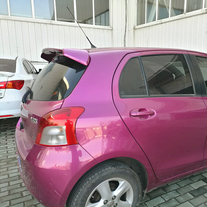 08-14 Toyota Yaris cánh sau Yaris đuôi không giới hạn sơn cánh trên cùng Cánh đấm miễn phí - Sopida trên đuôi gió shark