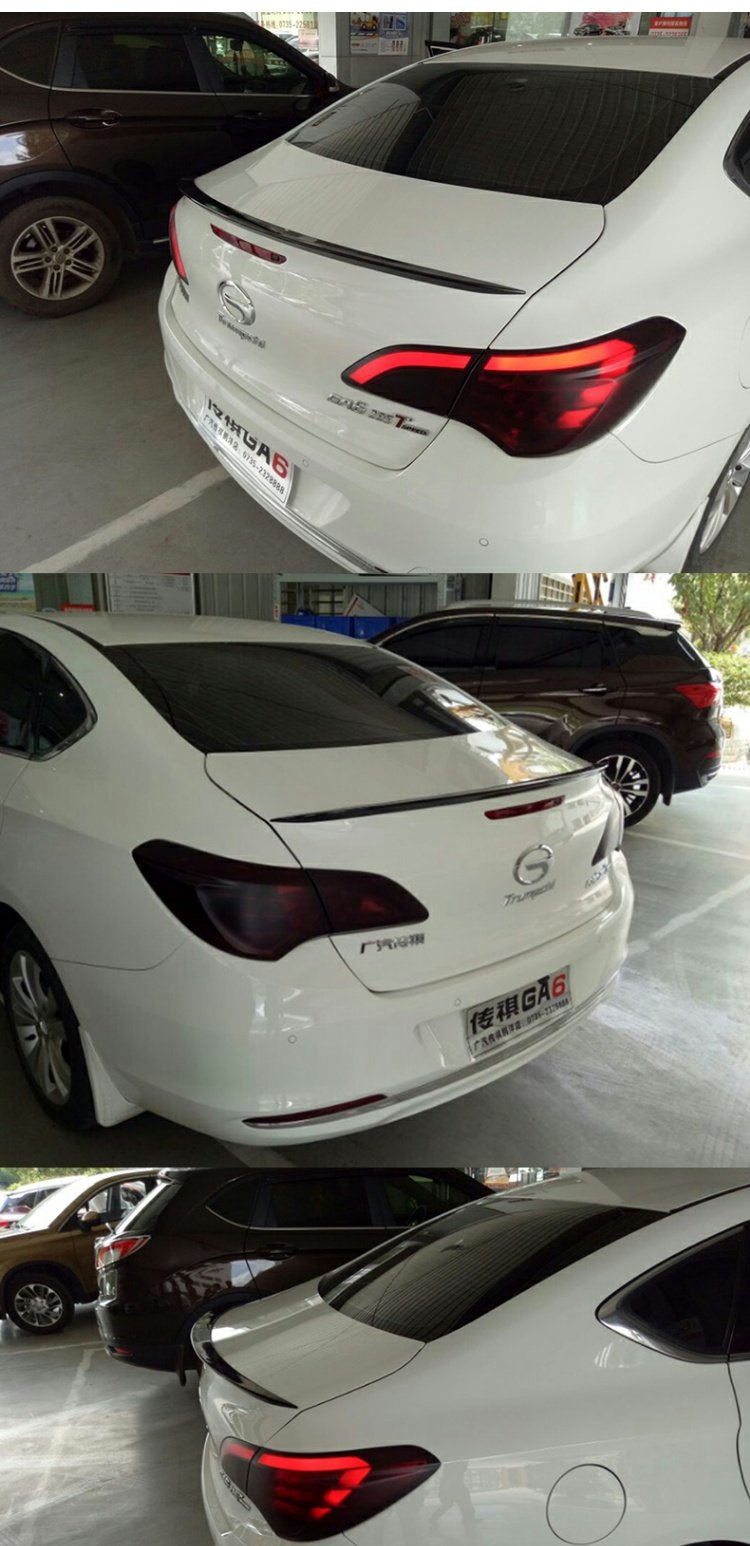 Sơn thích hợp cho GAC Chuanqi GA6 cánh sau GA6 cánh cố định GA6 cánh áp lực dán miễn phí cánh gió xe ô tô