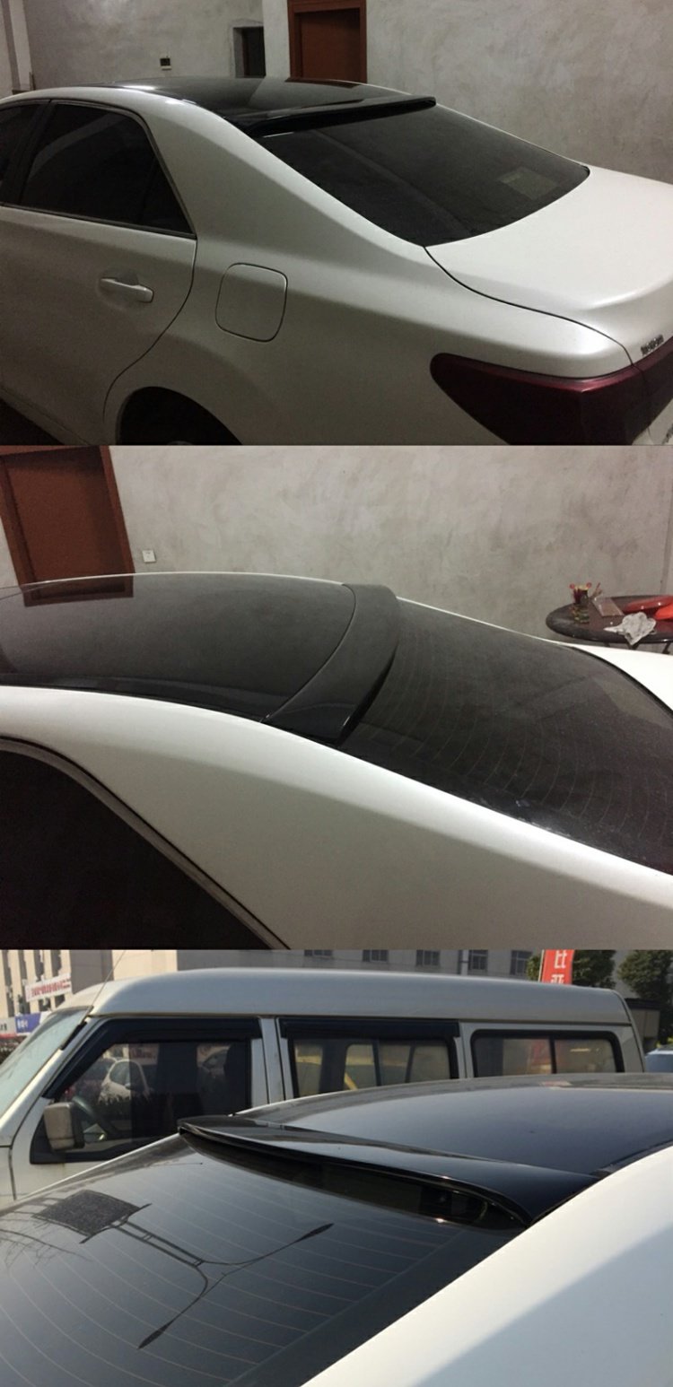 10-16 mới Ruizhi đuôi sửa đổi Reitz phía trên cánh sau kính cố định cánh ngang áp lực nhỏ đuôi với sơn - Sopida trên Cánh gió ô tô đẹp