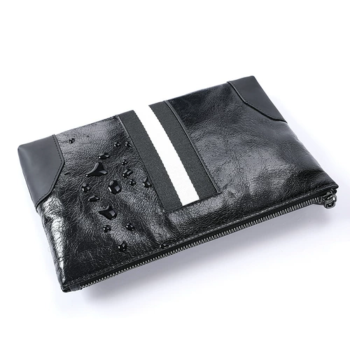 Кожаная хваталка, сумка с петлей на руку, маленькая сумка клатч