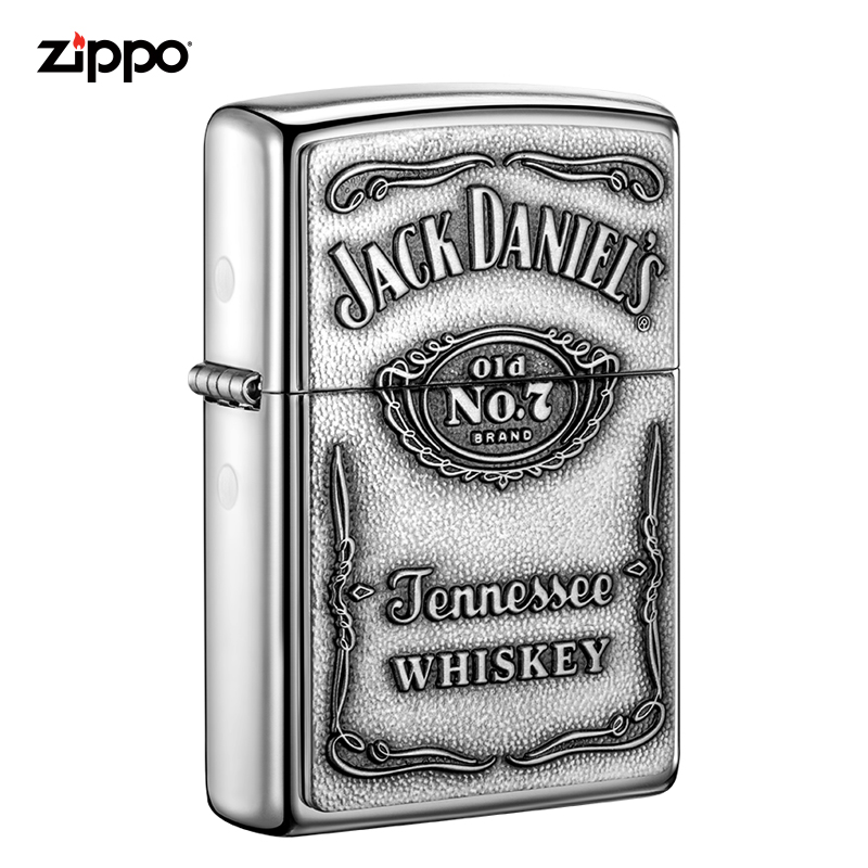 Zippo Lighter Jack Denny's Tin Badge's Treasure Windproof Lighter Flagship Store Gift 